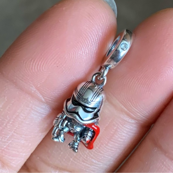 NWOT Star Wars The Last Jedi Captain Phasma Dangle Charm Sterling Silver 925 - Picture 6 of 9